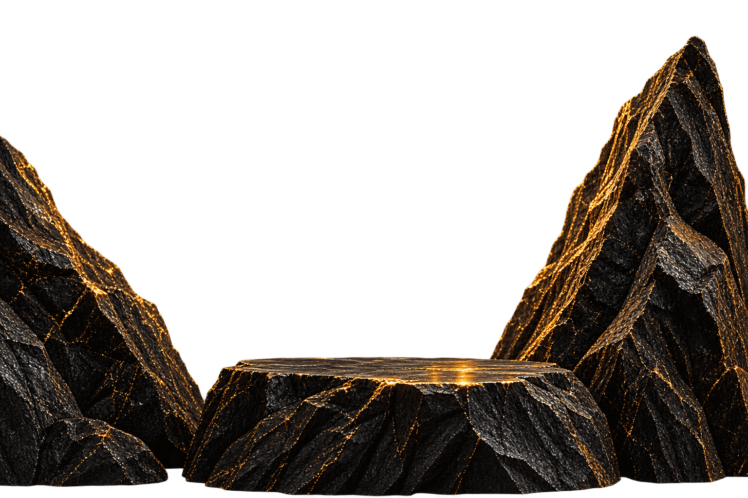 MDF Perfumes Golden Granite Rock Landscape